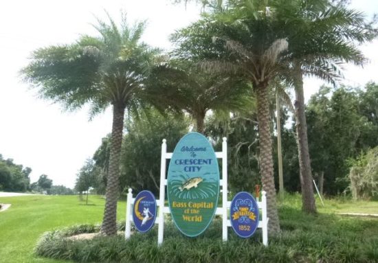 City of Crescent City Sign, Crescent City